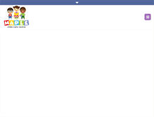 Tablet Screenshot of maplechildcare.com